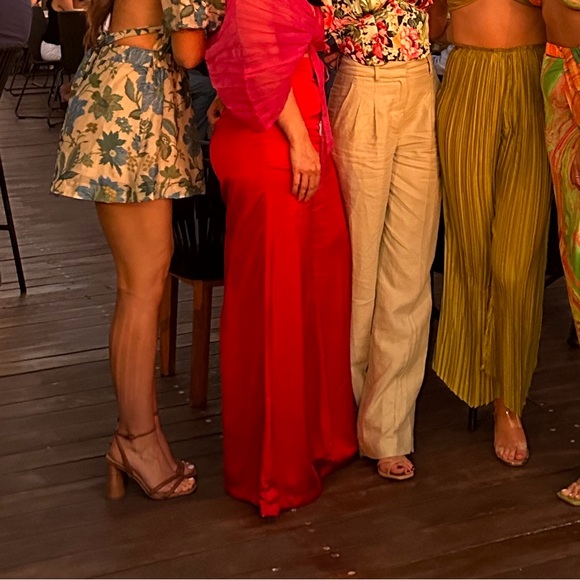 Andrea Iyamah Ara Wide Leg Pants size medium. - Picture 9 of 10